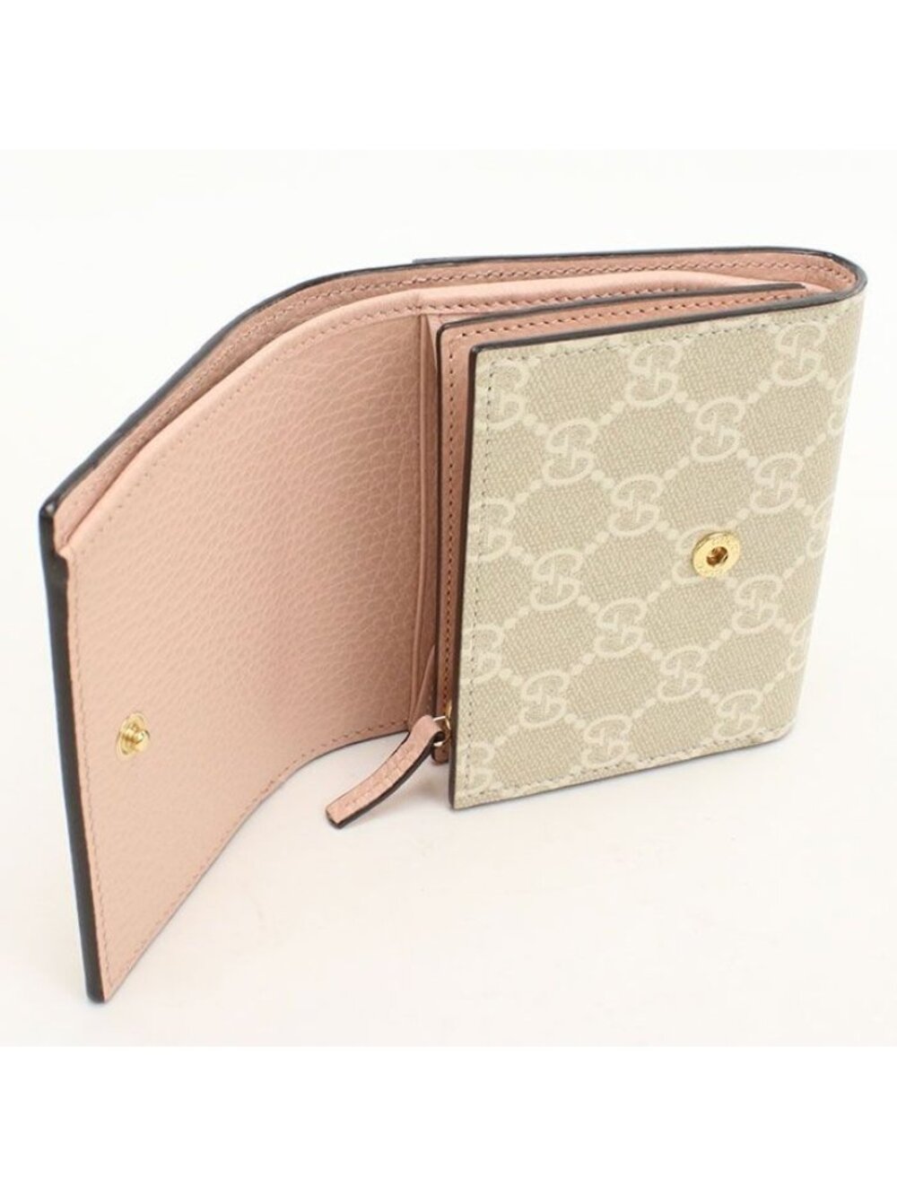 Gucci Compact Wallet Double Bifold GG Supreme - Picture 3 of 7
